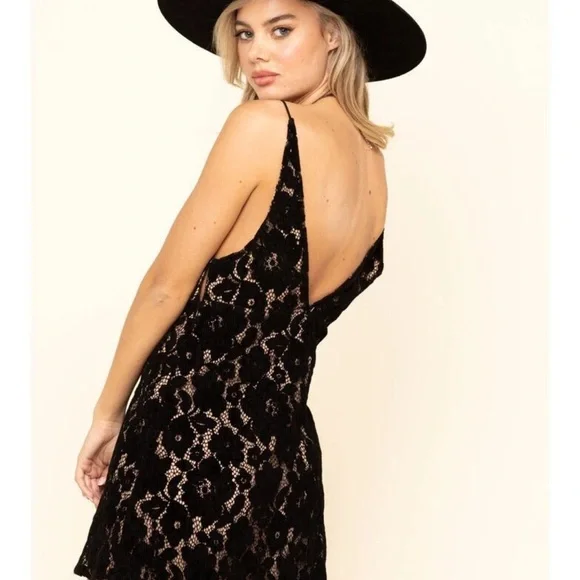 Free People Lace Mini Dress - Picture 6 of 11